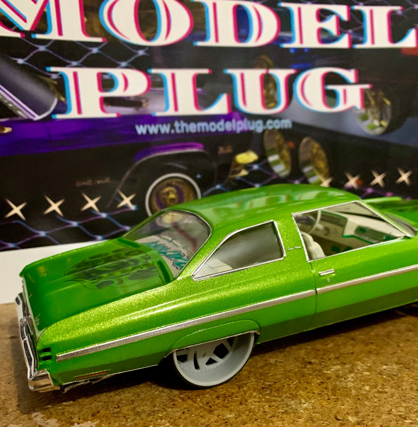 1/25 Scale - TMP BIG BILLETS V43 - in 26"-30" Donk, Big Rims, Box Chevy, G-Body