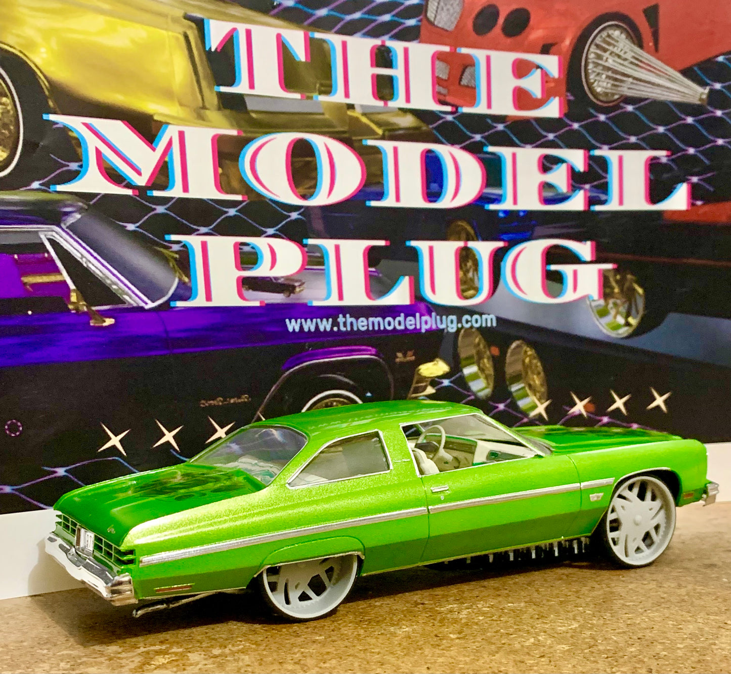 1/25 Scale - TMP BIG BILLETS V43 - in 26"-30" Donk, Big Rims, Box Chevy, G-Body