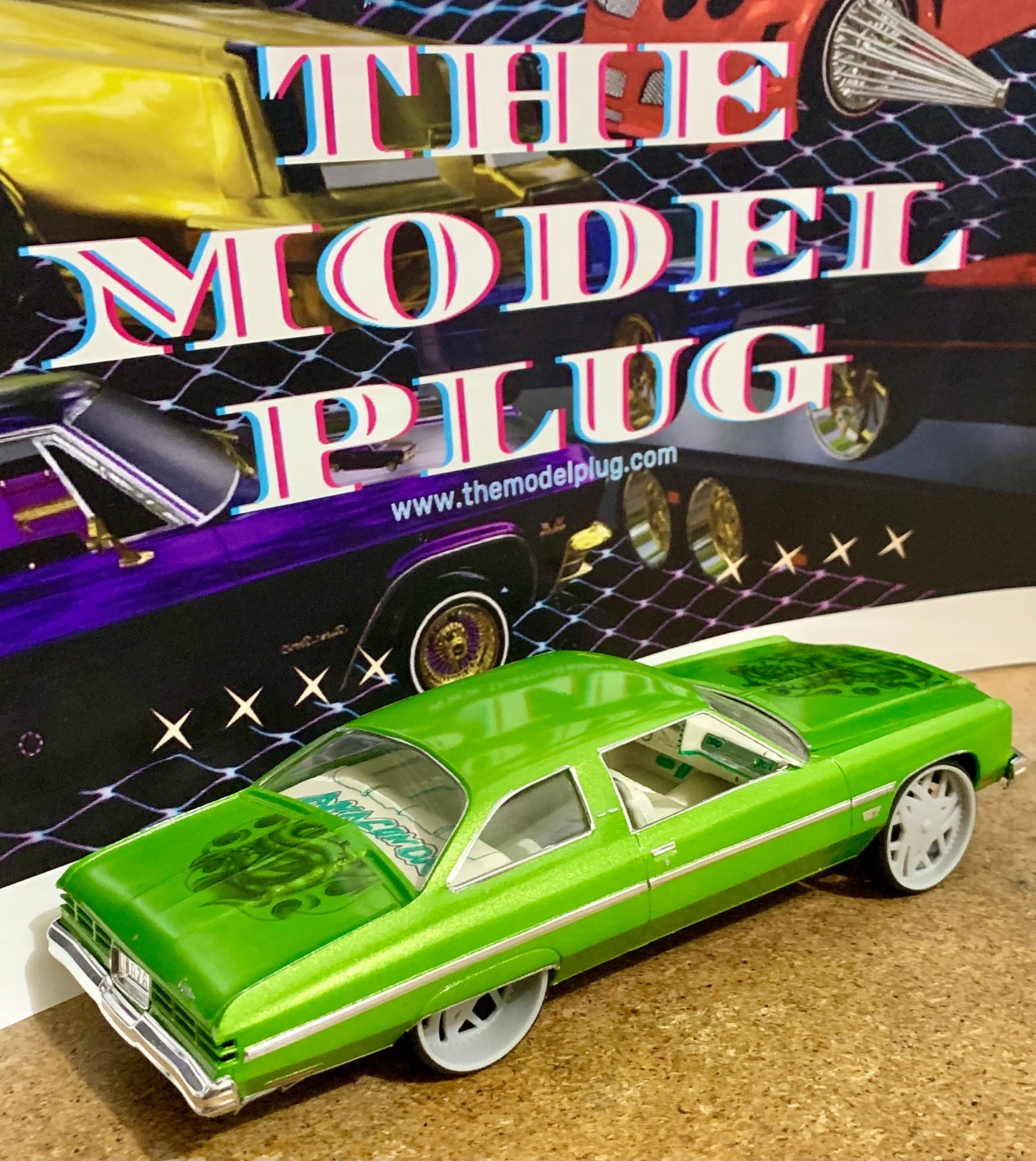 1/25 Scale - TMP BIG BILLETS V43 - in 26"-30" Donk, Big Rims, Box Chevy, G-Body