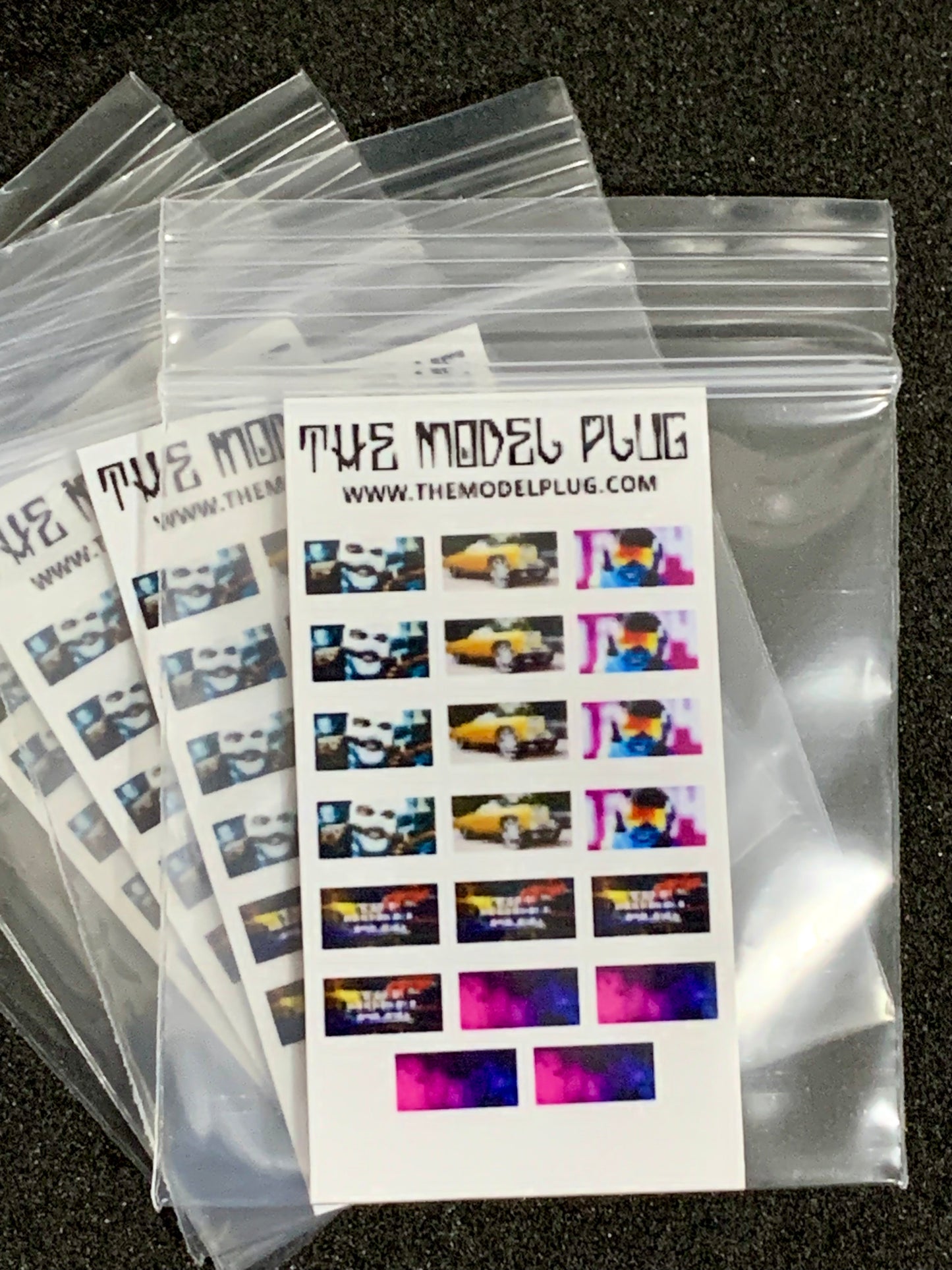 1/25 Scale - TMP New Universal Mount Screen Sticker Overlays (S3)