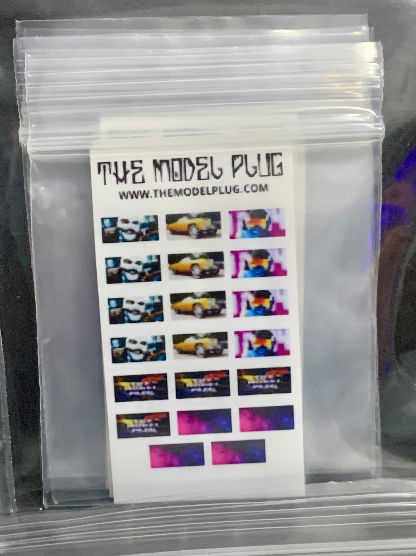 1/25 Scale - TMP New Universal Mount Screen Sticker Overlays (S3)