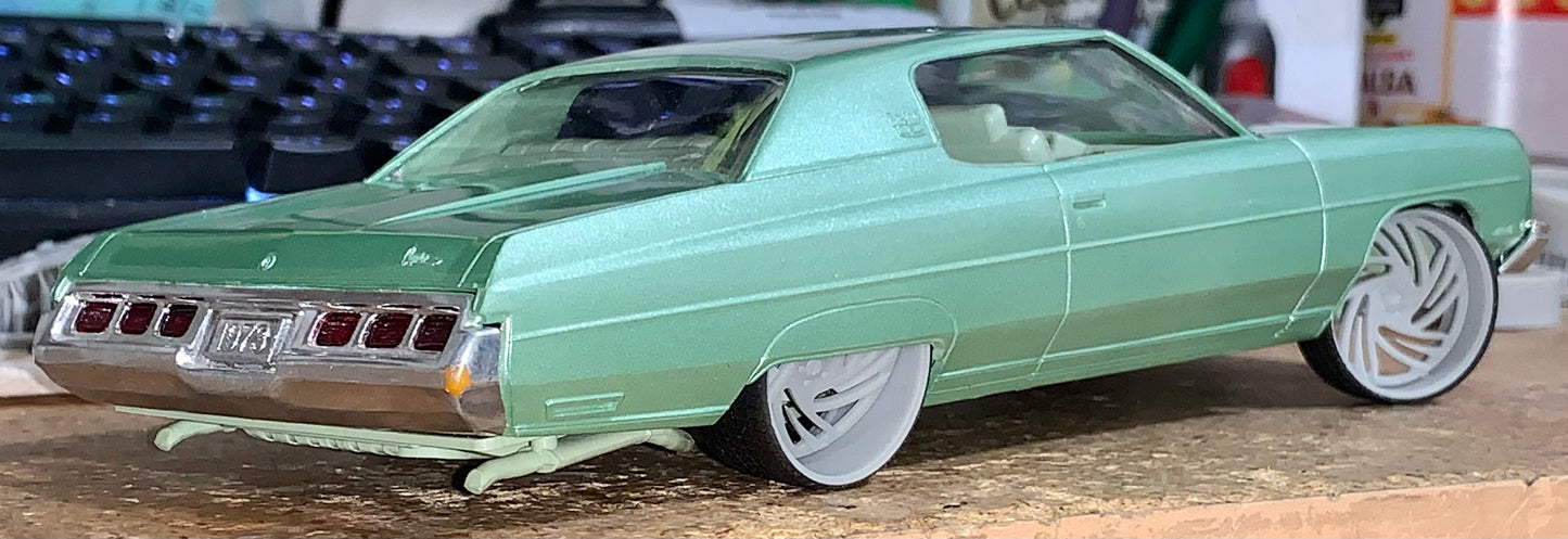 1/25 Scale - TMP V37: Custom - in 26"-30" Donk, Big Rims, Box Chevy, G-Body