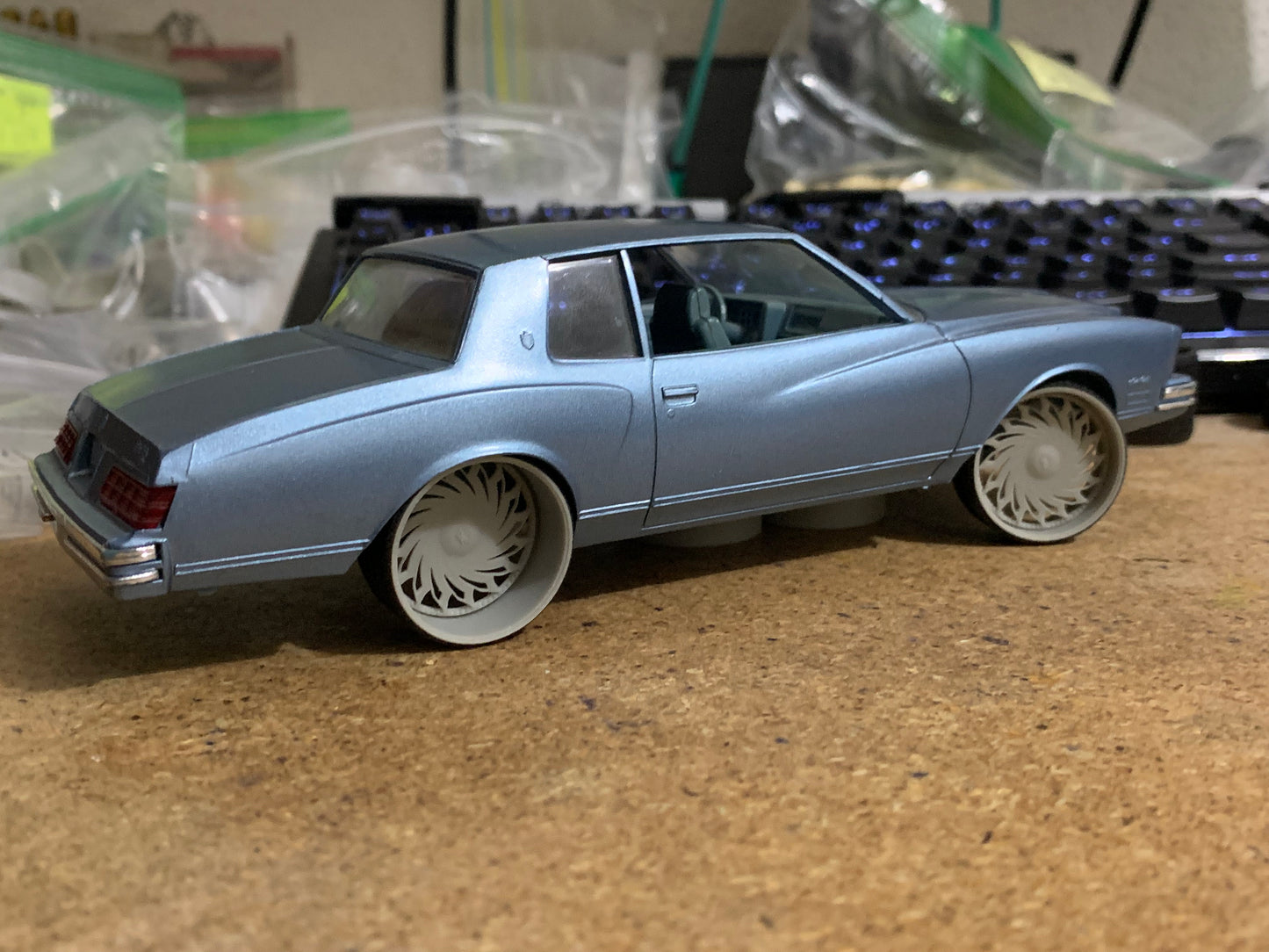 1/25 Scale - TMP D62: Custom - in 26"-30" Donk, Big Rims, Box Chevy, G-Body