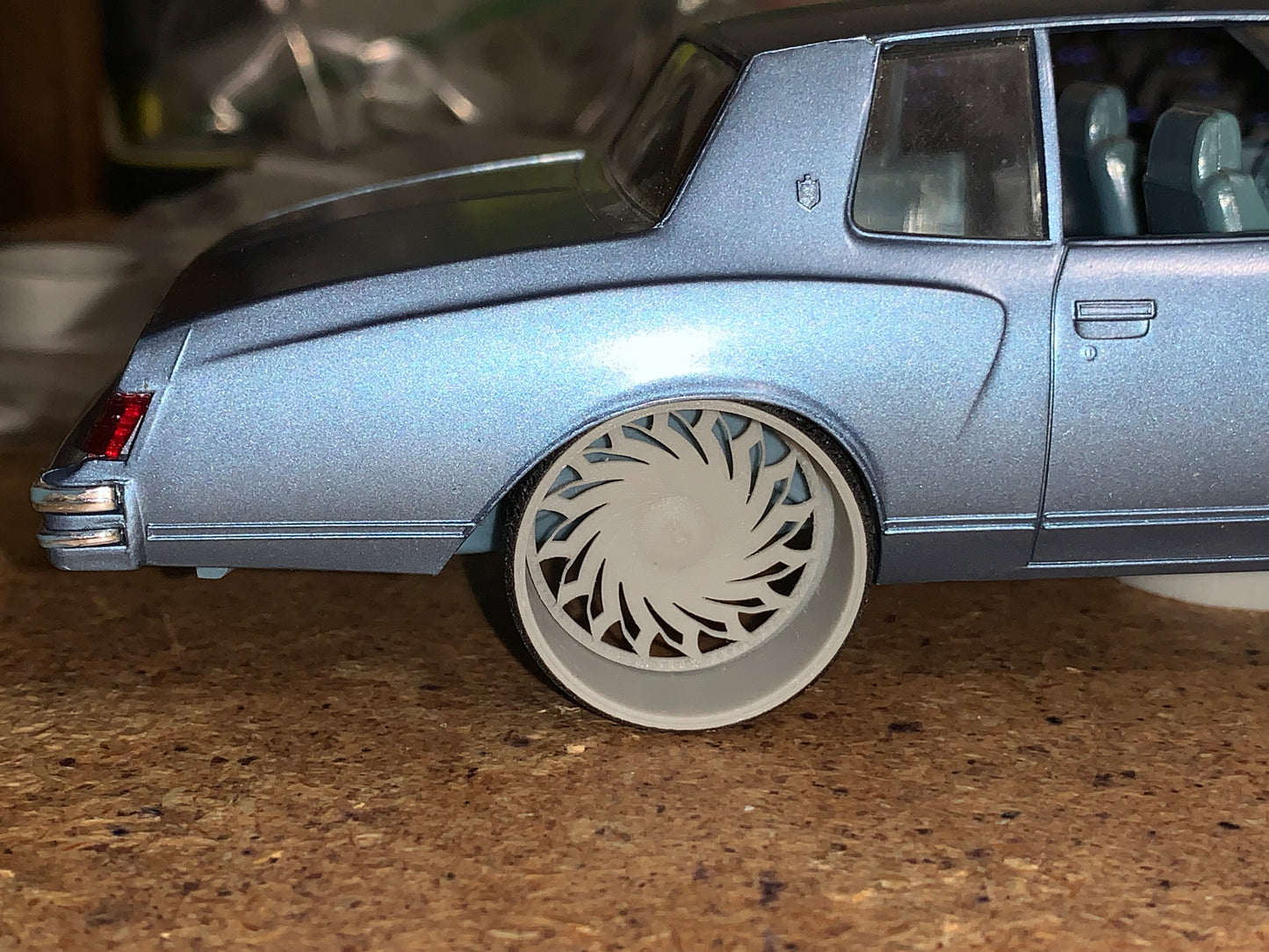 1/25 Scale - TMP D62: Custom - in 26"-30" Donk, Big Rims, Box Chevy, G-Body