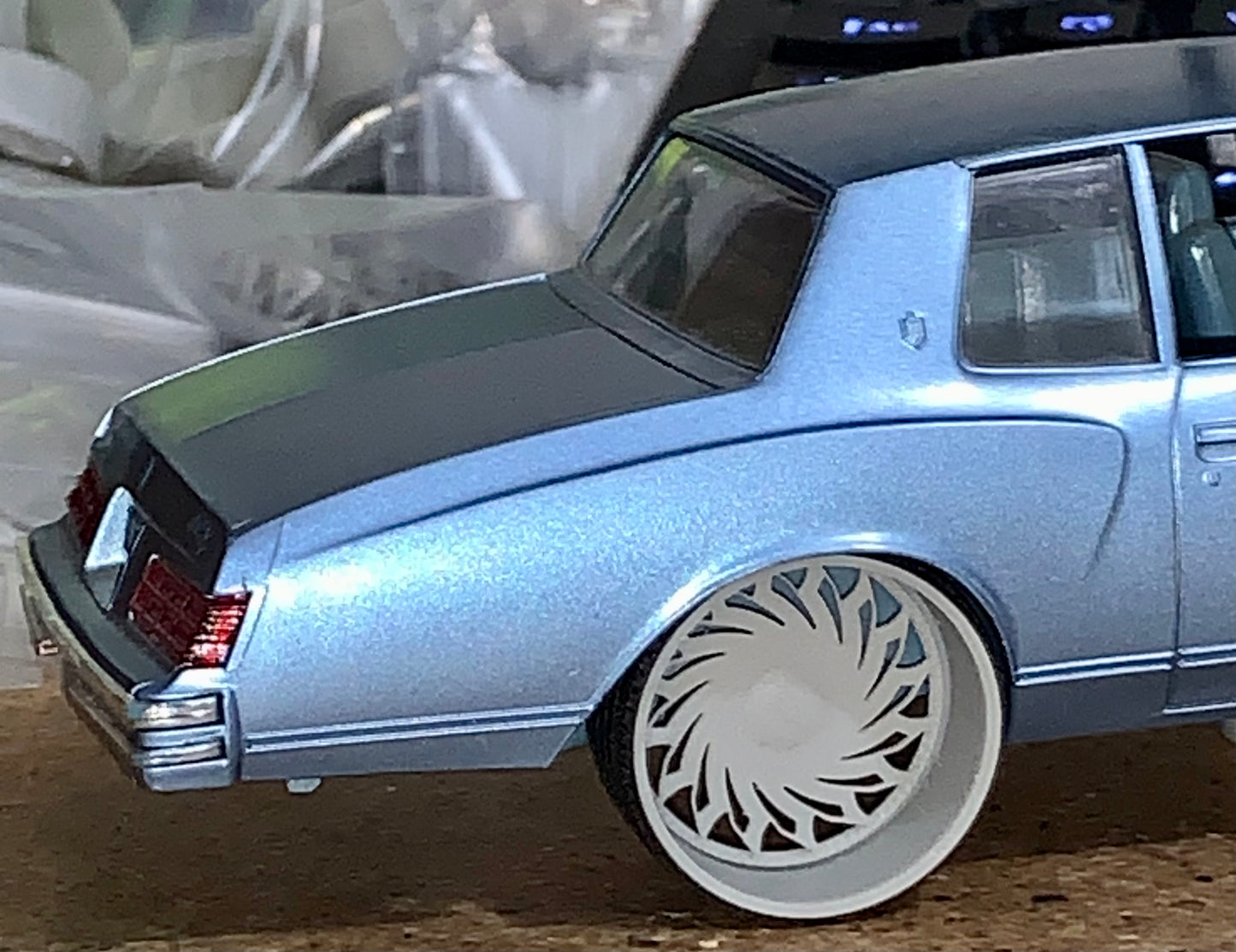 1/25 Scale - TMP D62: Custom - in 26"-30" Donk, Big Rims, Box Chevy, G-Body