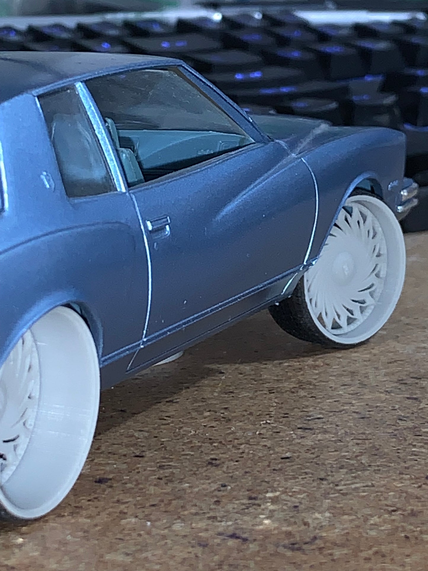 1/25 Scale - TMP D62: Custom - in 26"-30" Donk, Big Rims, Box Chevy, G-Body