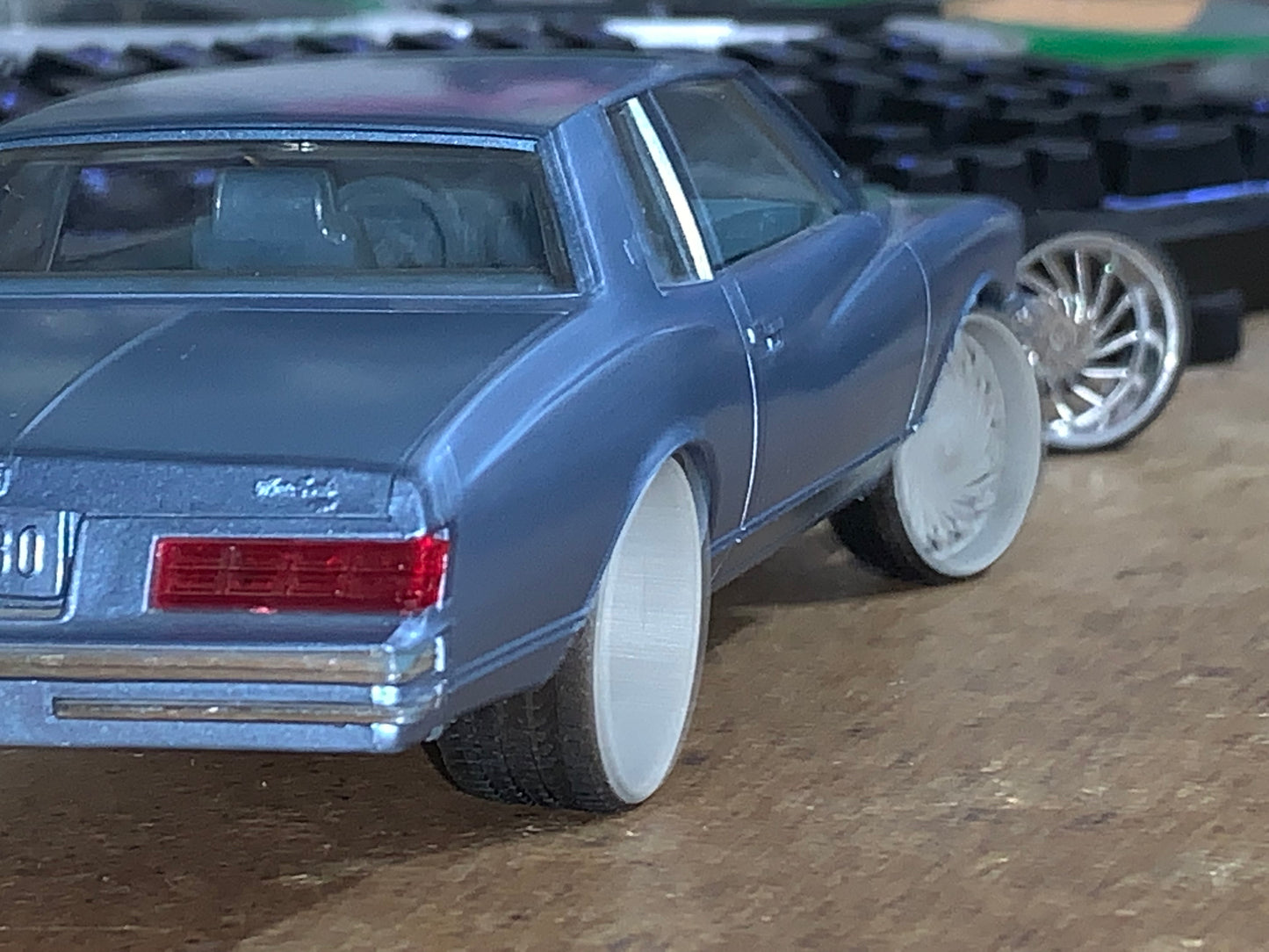 1/25 Scale - TMP D62: Custom - in 26"-30" Donk, Big Rims, Box Chevy, G-Body