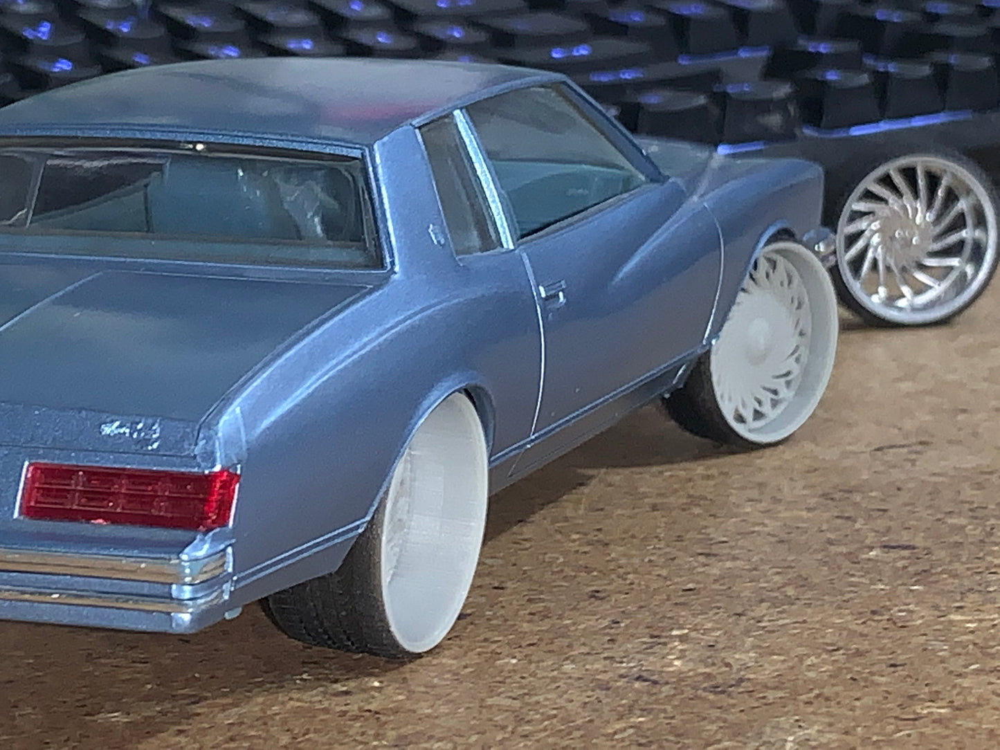 1/25 Scale - TMP D62: Custom - in 26"-30" Donk, Big Rims, Box Chevy, G-Body