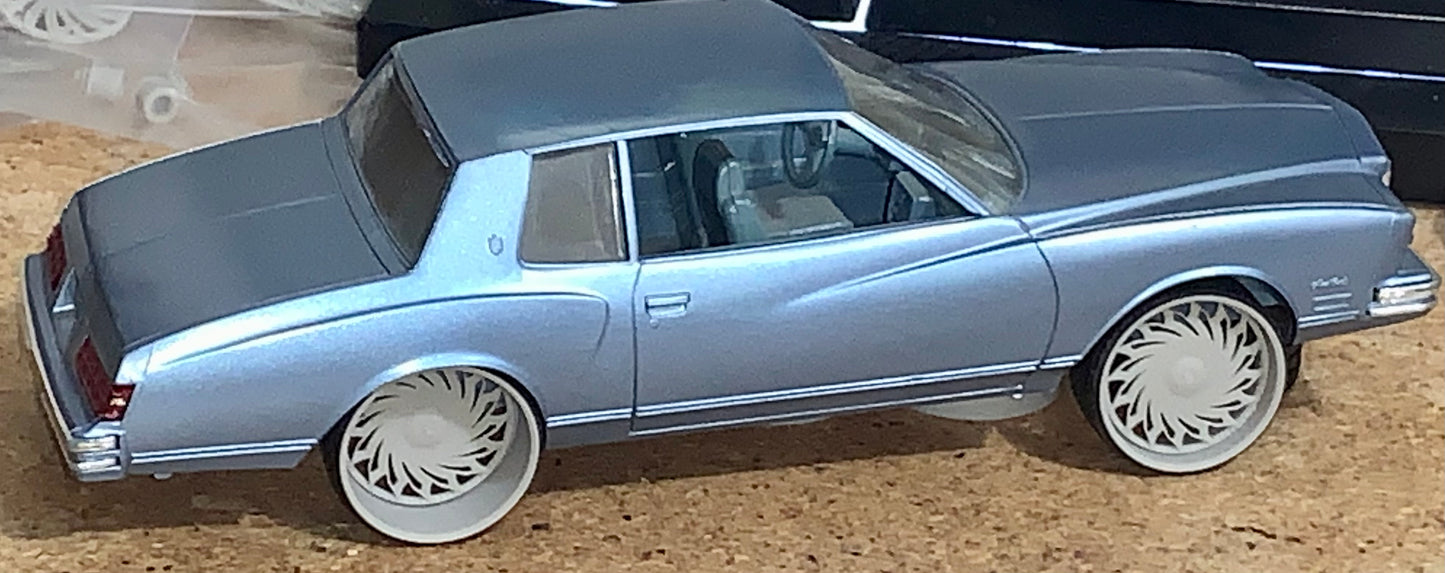 1/25 Scale - TMP D62: Custom - in 26"-30" Donk, Big Rims, Box Chevy, G-Body