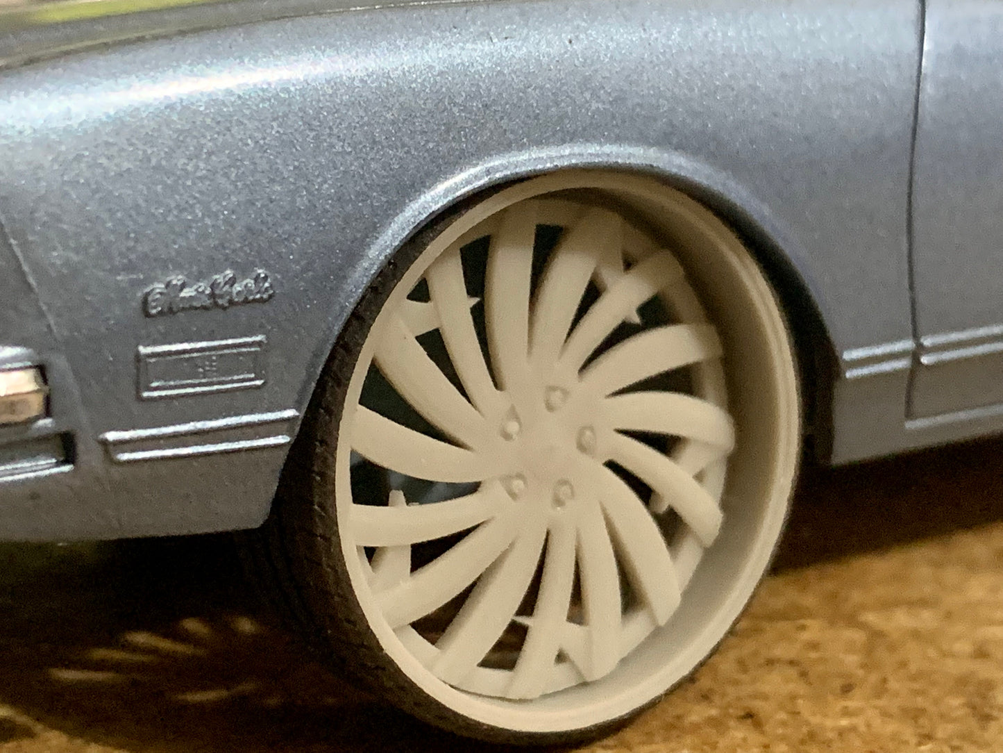 1/25 Scale - TMP D63: Custom - in 26"-30" Donk, Big Rims, Box Chevy, G-Body