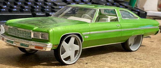 1/25 Scale - TMP D69V1: - in 26"-30" Donk, Big Rims, Box Chevy, G-Body