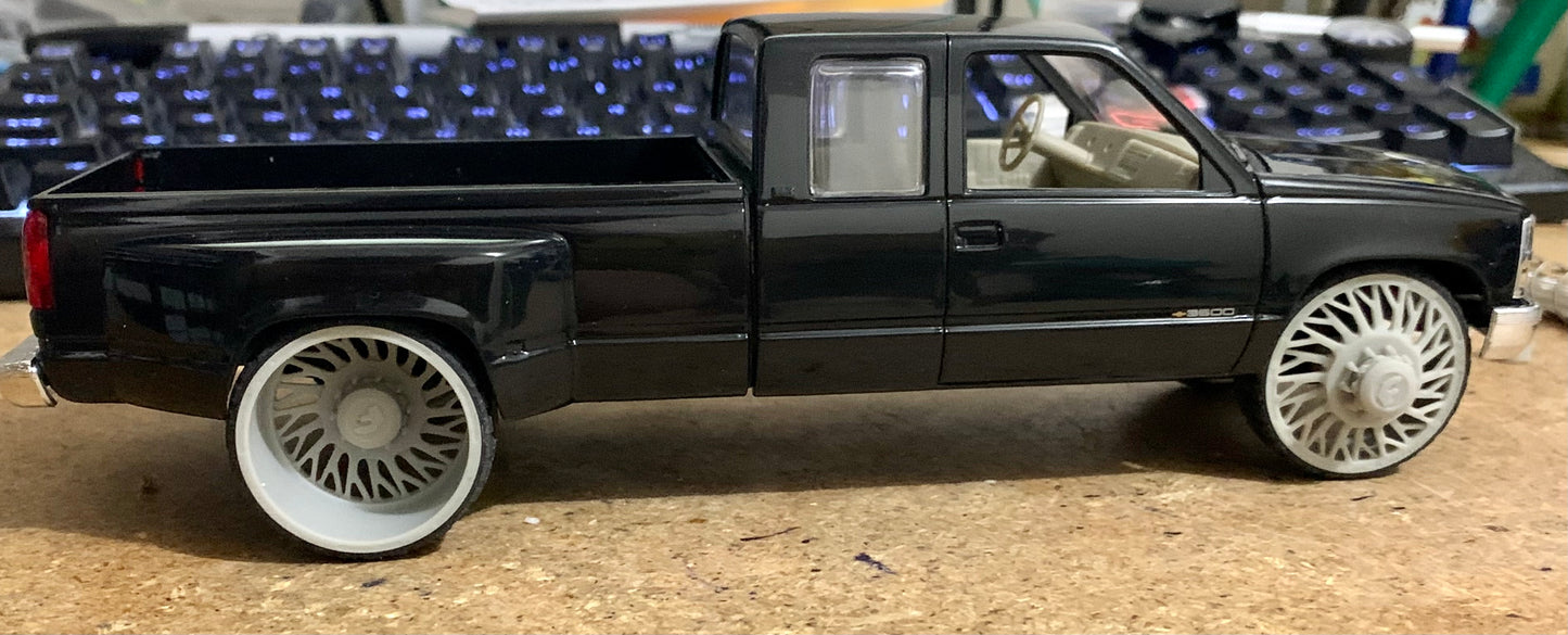 1/25 Scale - FORGI BIA FORCA - D53d 32" Custom Dually Truck Rims