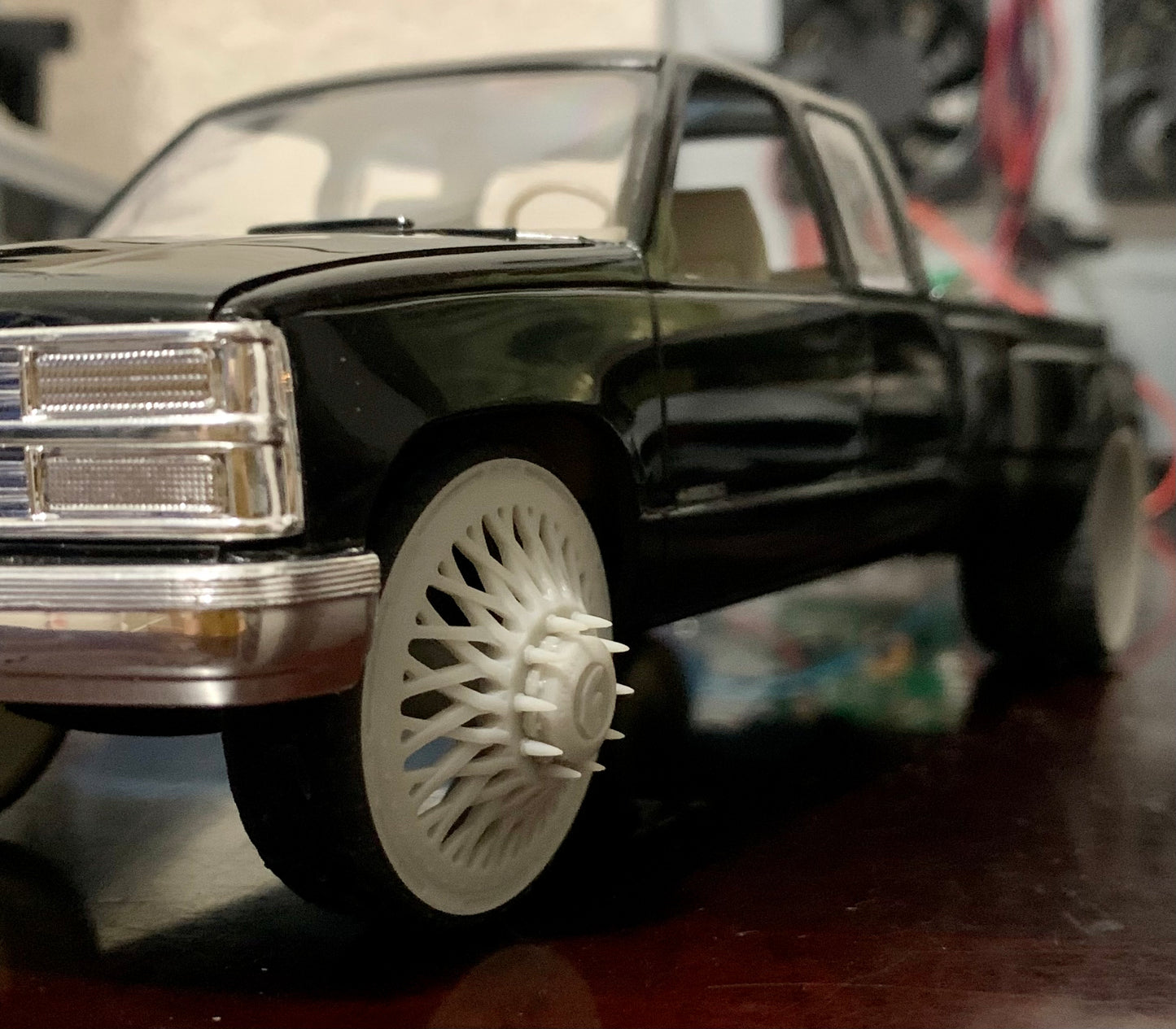 1/25 Scale - TMP: D72d Forgiato Tessuto - 32" Dually Truck Rims