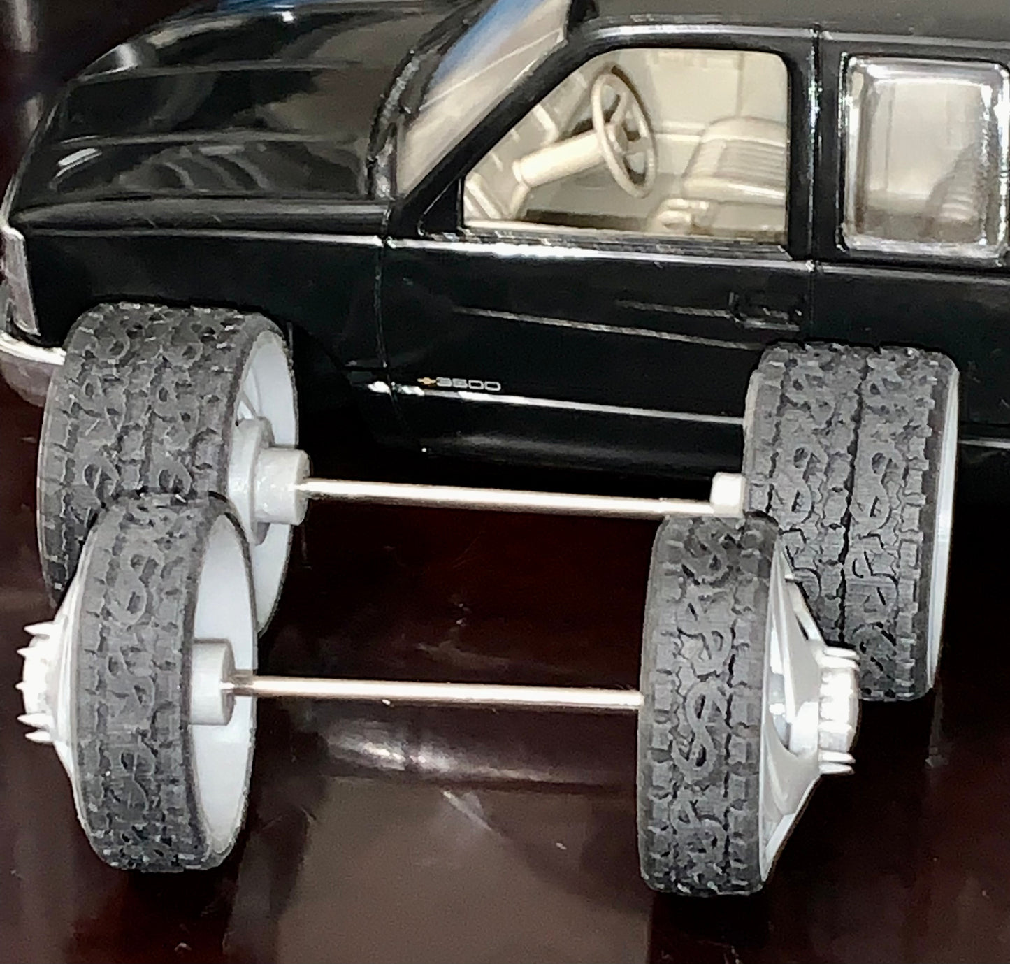 1/25 Scale - TMP D66d: Rucci Ganja - 32" Dually Truck Rims