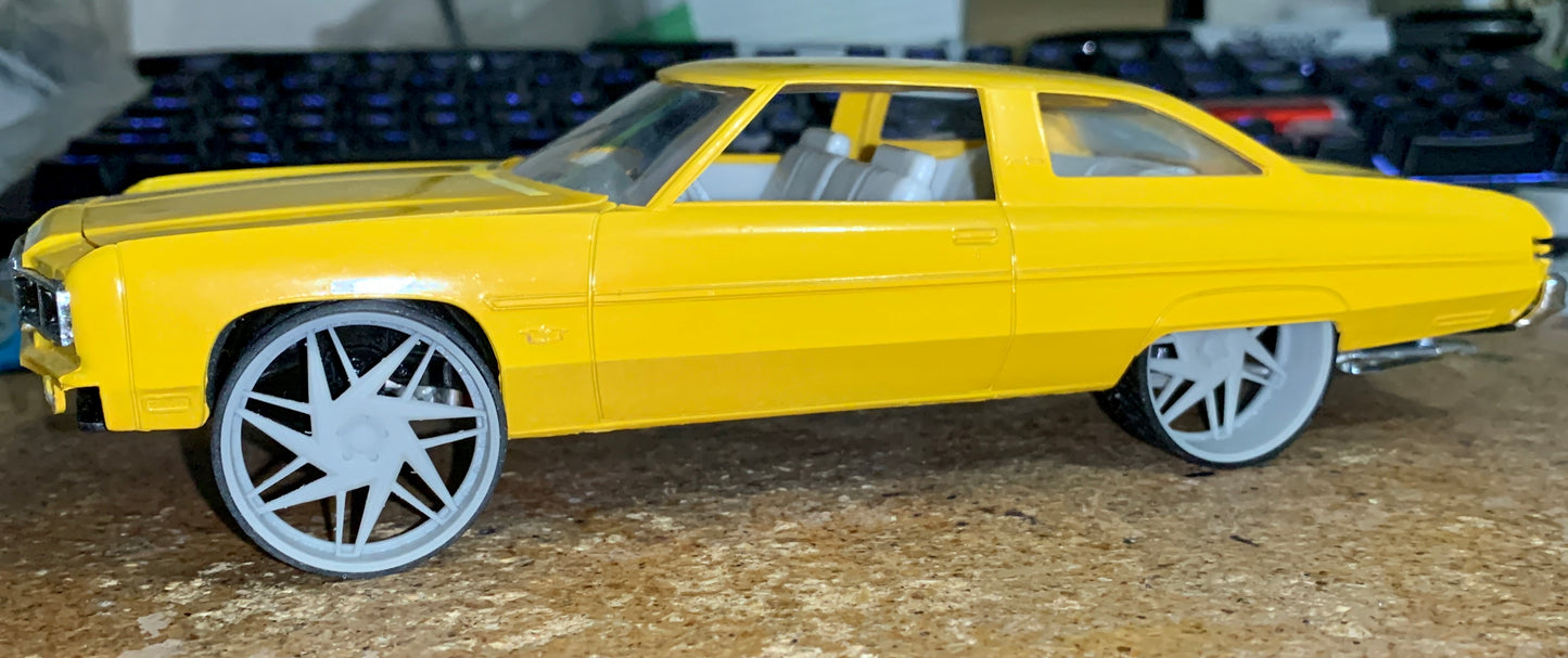 1/25 Scale - TMP: D27 - in 26"-36" Donk, Box, Big Rims, Trucks