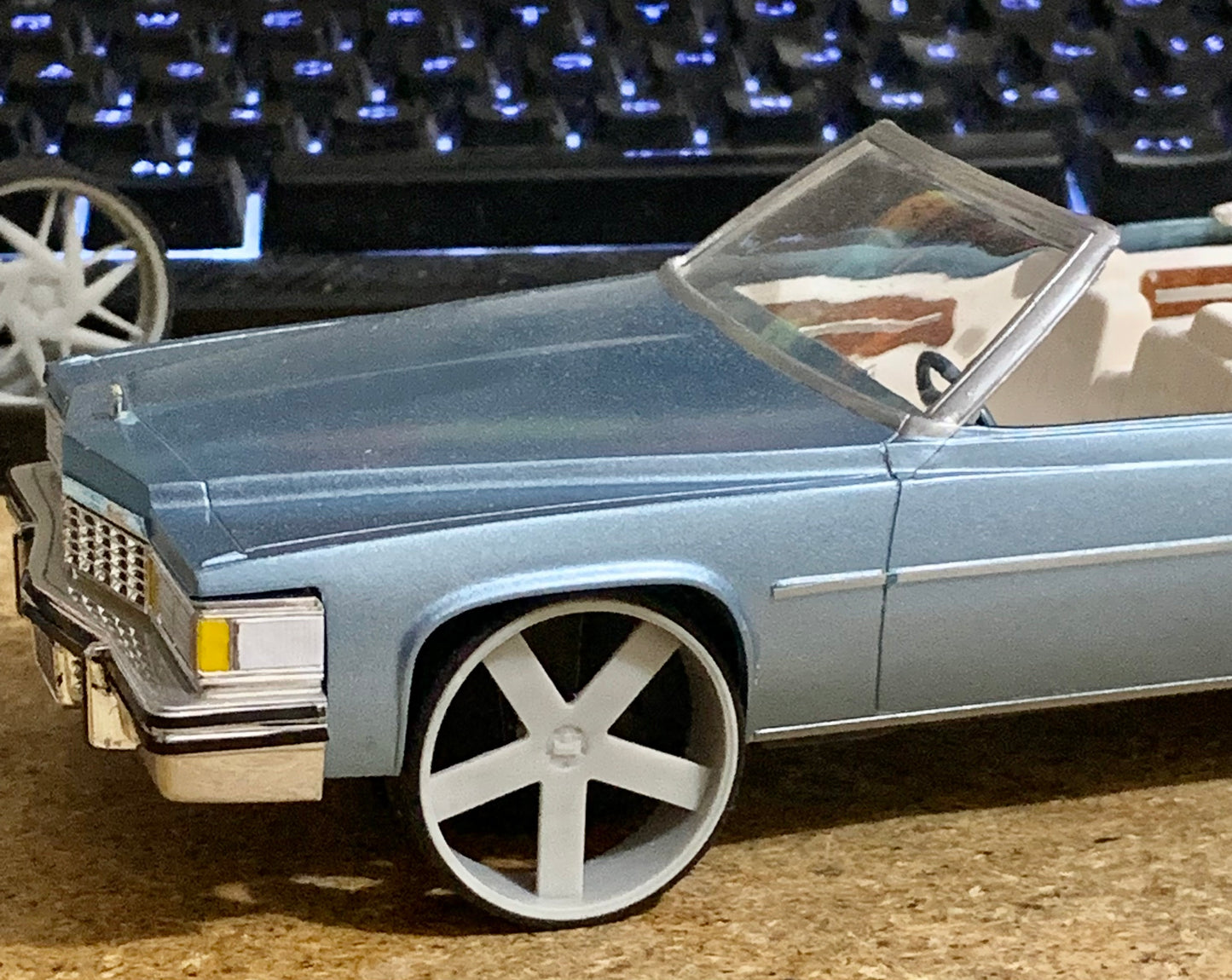 1/25 Scale - DUB BALLER Staggered - D77s in 24"-30" Donk, Big Rims, Trucks, SUV, Box Chevy