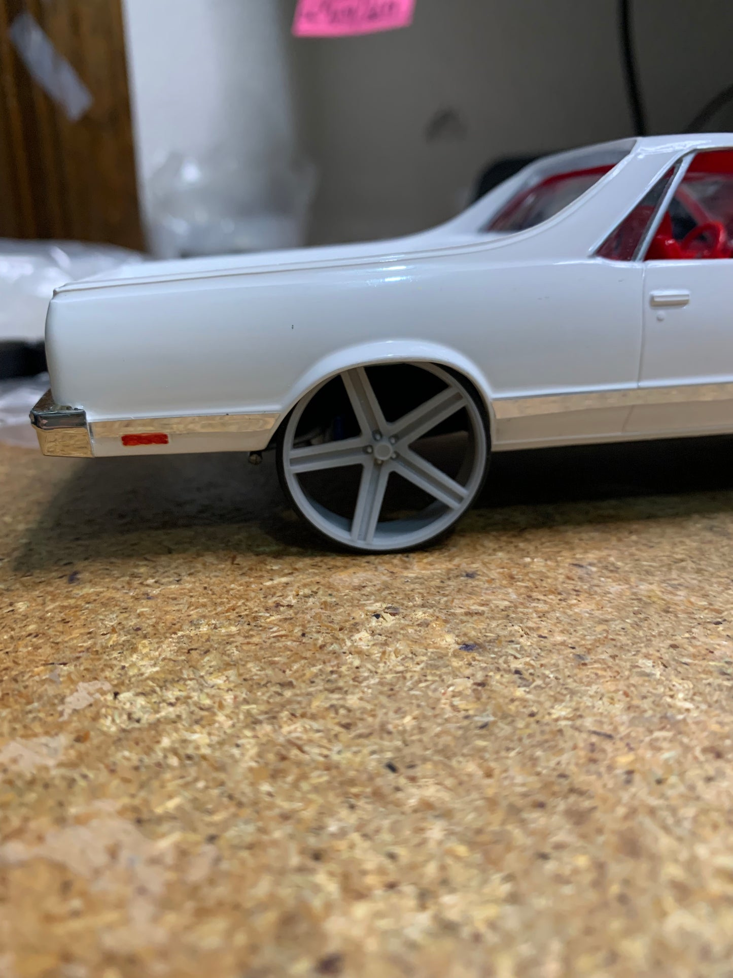 1/25 Scale - TMP D109: IROC in 28" Donk, Box, Big Rims, G-Body, Camaro, Iroc Z