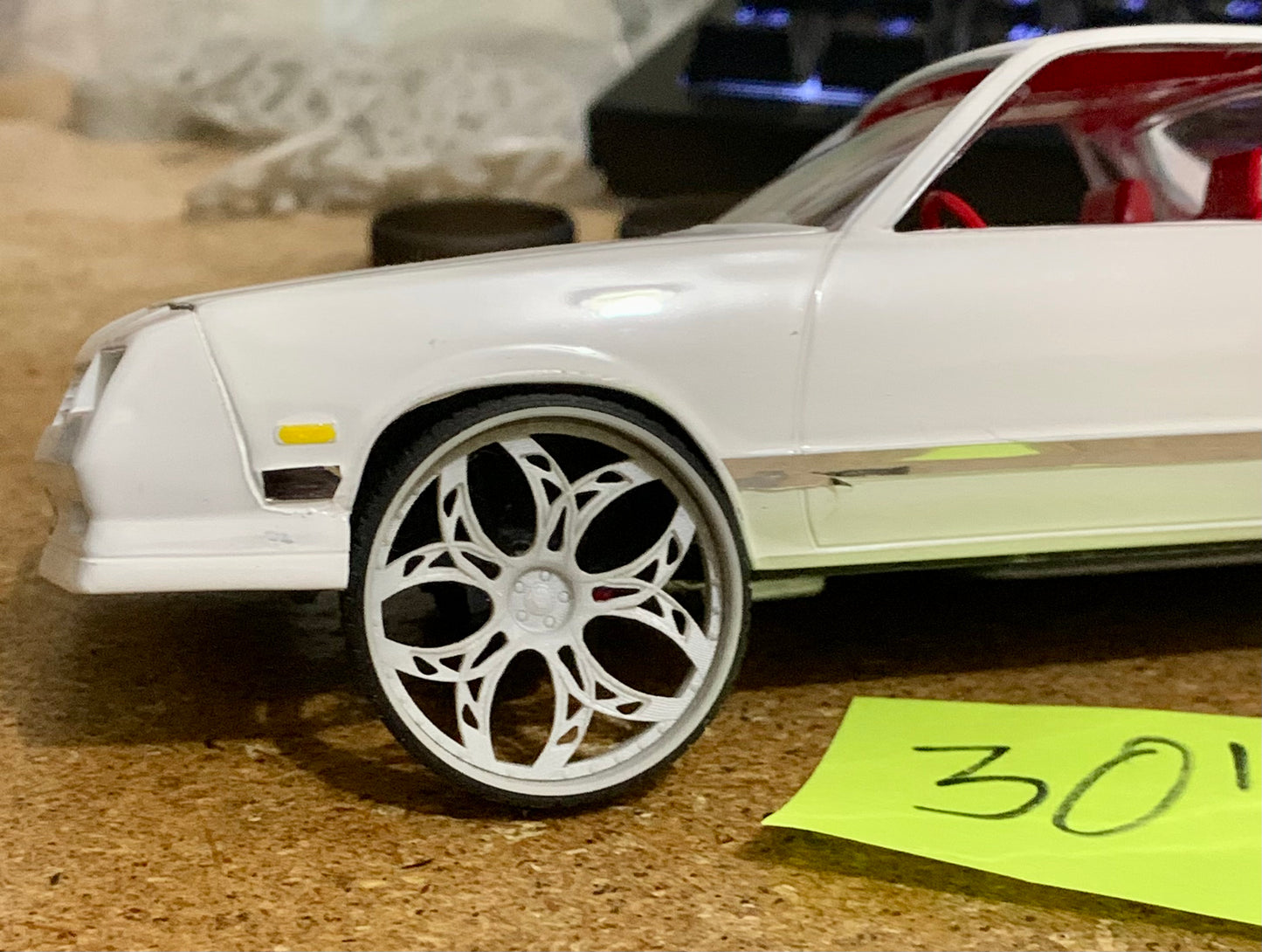 1/25 Scale - TMP D128: Custom - in 26"-30" Donk, Big Rims, Box Chevy, G-Body