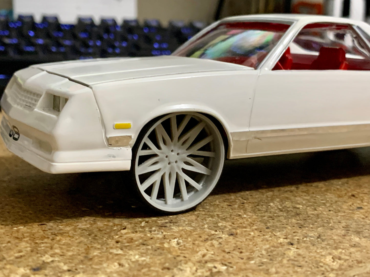 1/25 Scale - TMP D132: Custom - in 26"-30" Donk, Big Rims, Box Chevy, G-Body