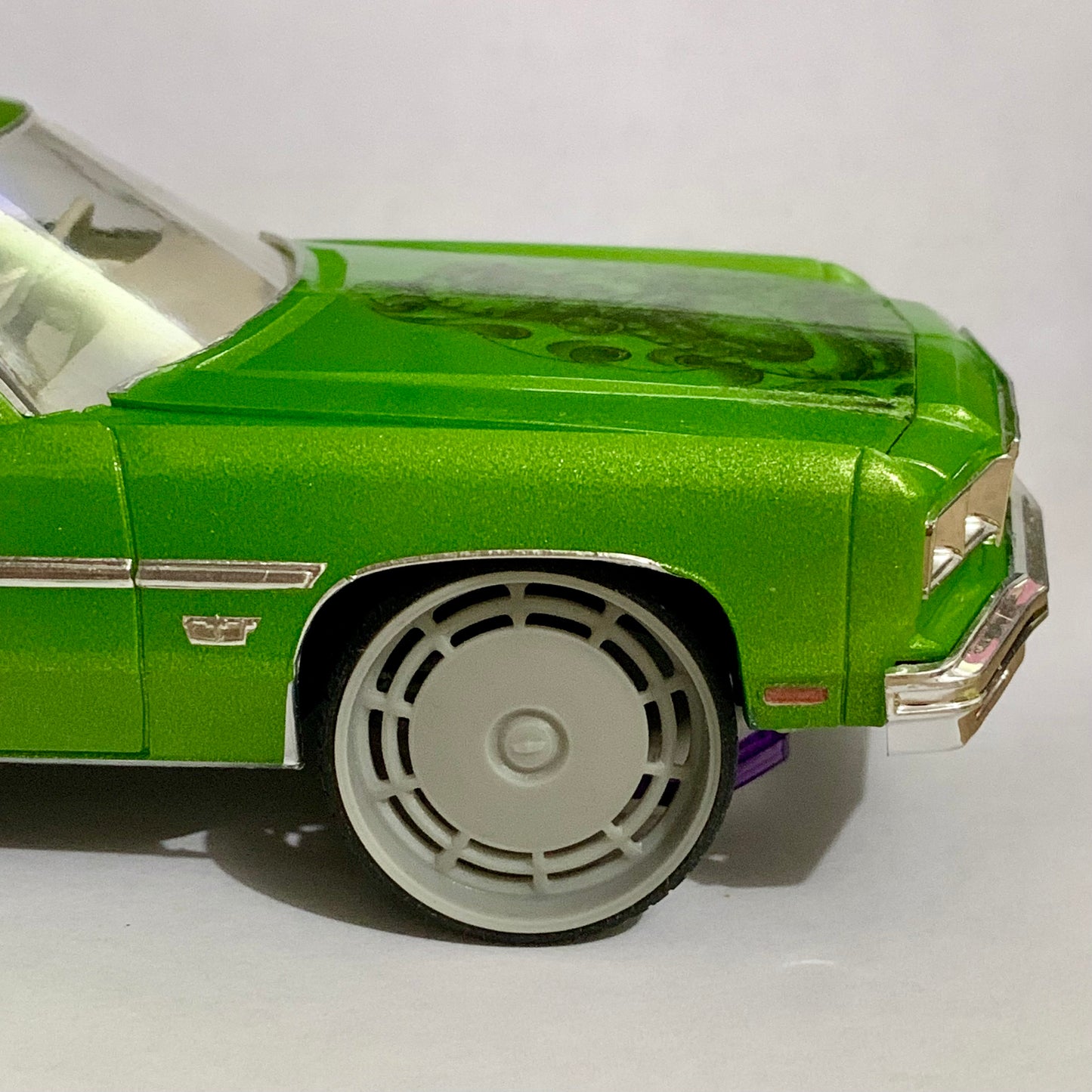 1/25 Scale - Caprice Retro V5 in 26"-30" Donk, Caprice, Big Rims, Box Chevy, Bubble