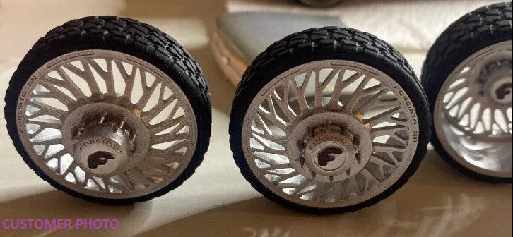 1/25 Scale - FORGI BIA FORCA - D53d 32" Custom Dually Truck Rims