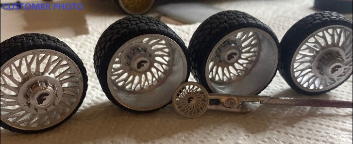 1/25 Scale - FORGI BIA FORCA - D53d 32" Custom Dually Truck Rims