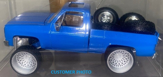 1/25 Scale TMP D38: American Force Custom in 30" x 16" - with Low Pro Offroad Tires