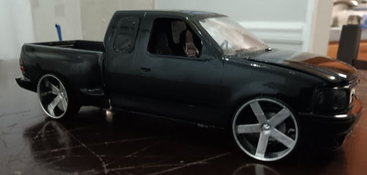 1/25 Scale - DUB BALLER Staggered - D77s in 24"-30" Donk, Big Rims, Trucks, SUV, Box Chevy