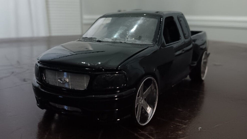 1/25 Scale - DUB BALLER Staggered - D77s in 24"-30" Donk, Big Rims, Trucks, SUV, Box Chevy