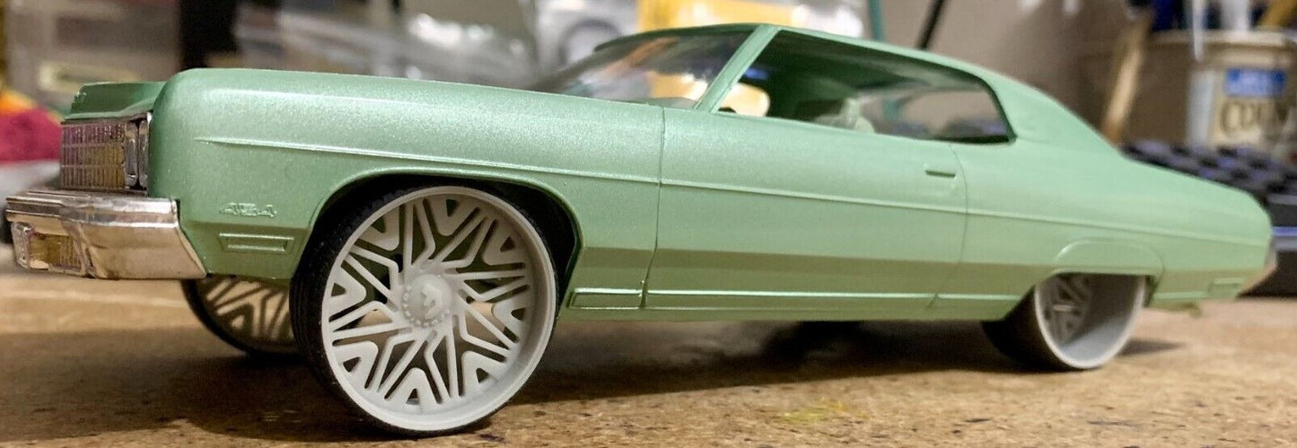 1/25 Scale - TMP D39V2: Staggered - in 26"-36" Donk, Big Rims, Trucks, Box, G-Body, B-Body