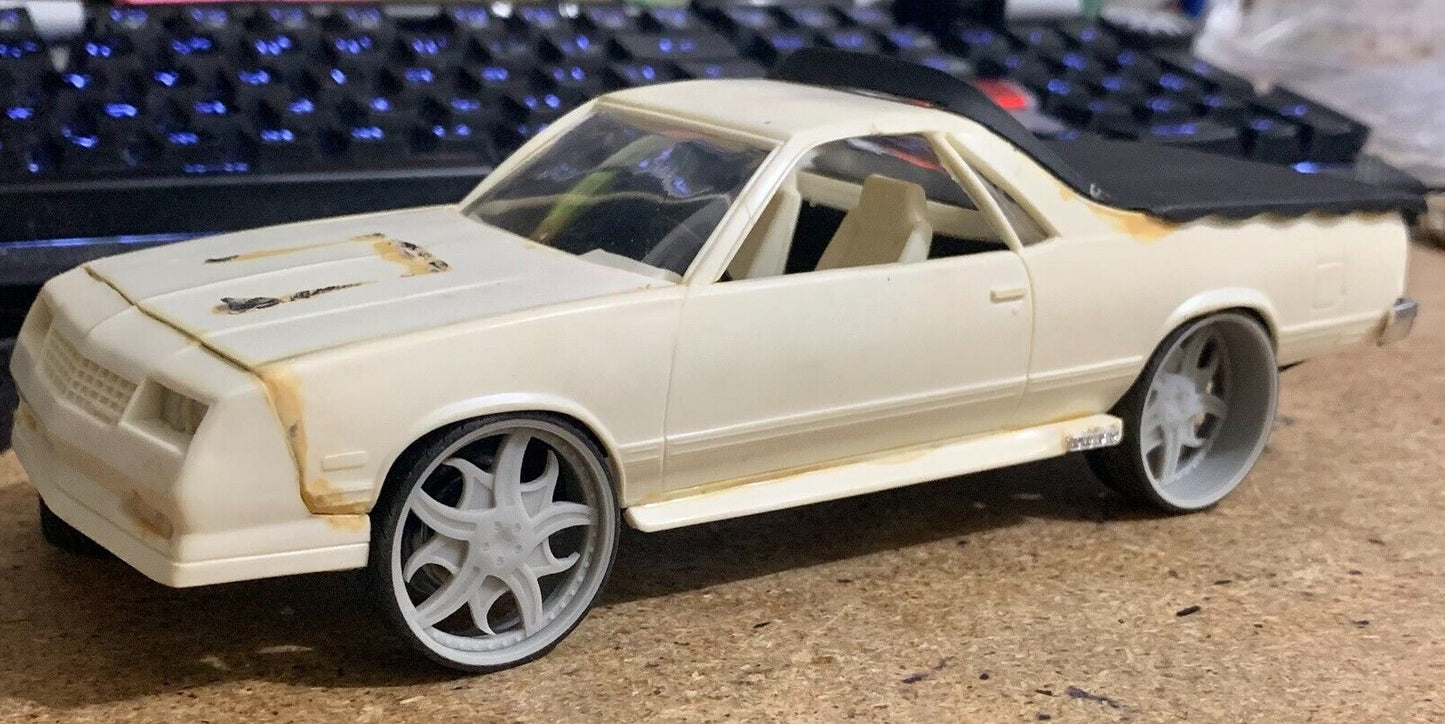 1/25 Scale - TMP D74V2: Corleone Rosatto - in 26"-30" Donk, Big Rims, Box Chevy, G-Body