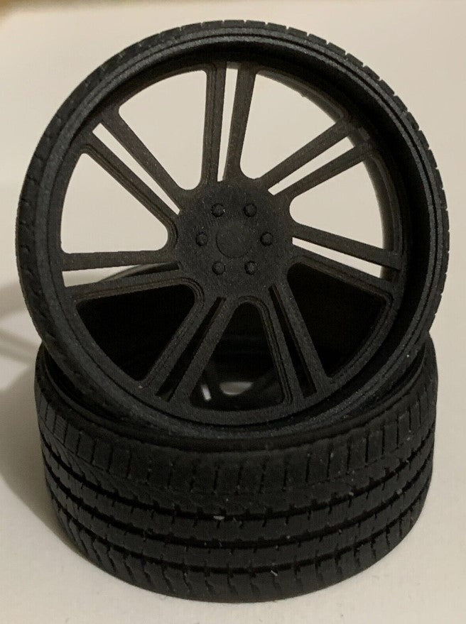 1/25 Scale - TMP D54: (6 lug) - in 26"-30" Big Rims, Trucks