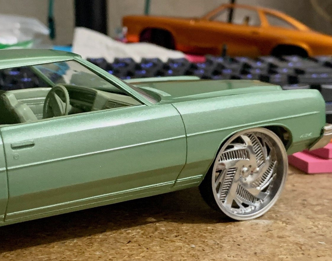 1/25 Scale - TMP D34V2:  - in 26"-30" Donk, Big Rims, Trucks, Box, G-Body, B-Body