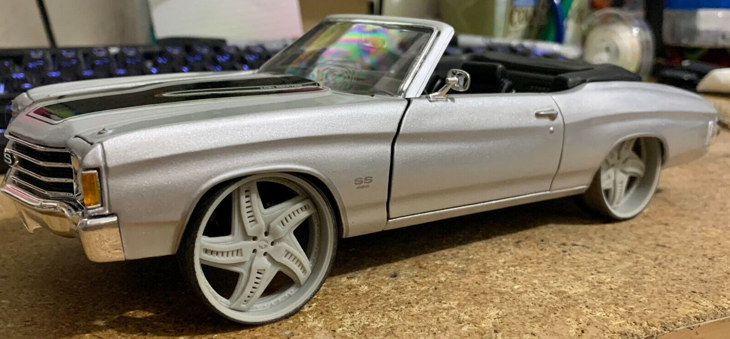 1/25 Scale - TMP D69V3: - in 26"-30" Donk, Big Rims, Box Chevy, G-Body