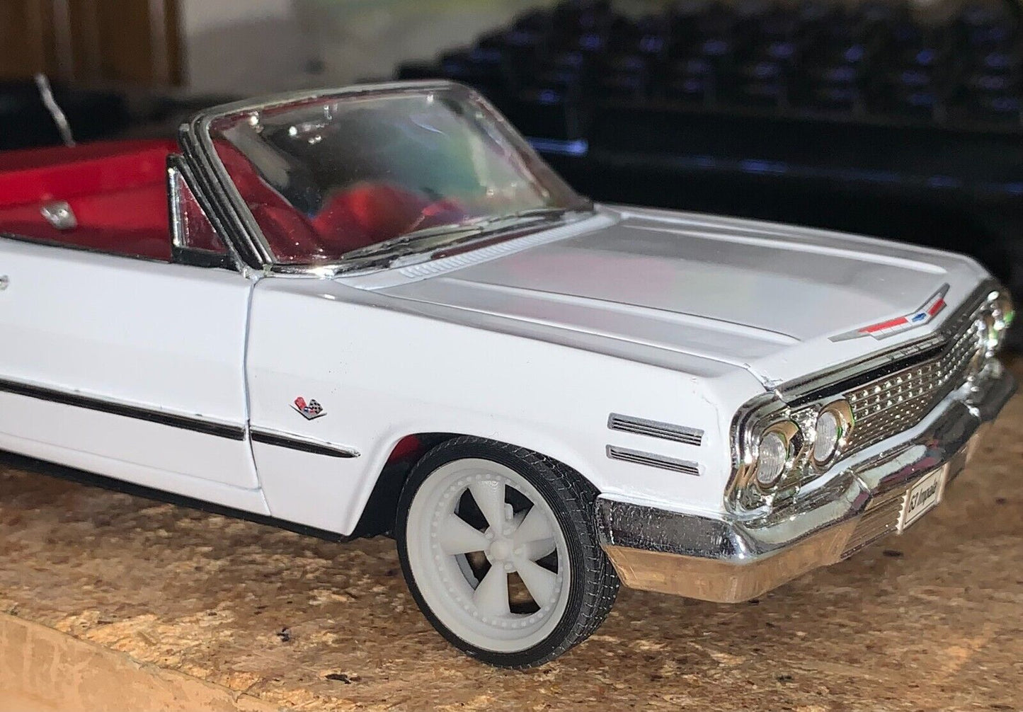 1/25 Scale - TMP D45: Custom - in 26"-30" Donk, Big Rims, Box Chevy, G-Body