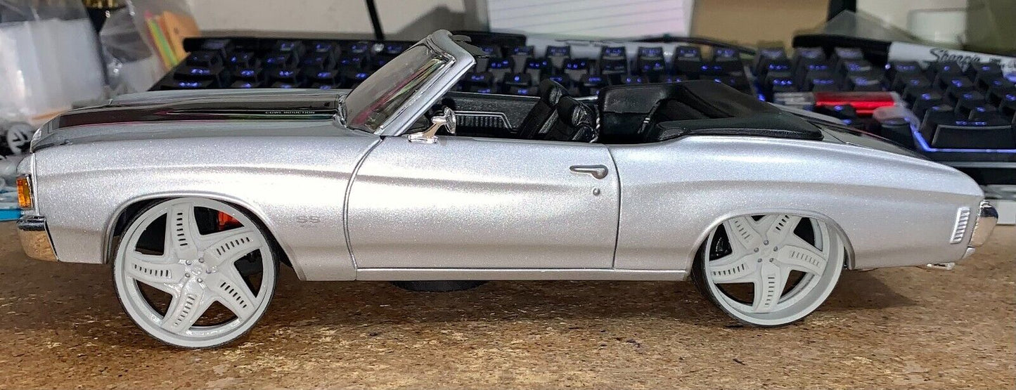 1/25 Scale - TMP D69V3: - in 26"-30" Donk, Big Rims, Box Chevy, G-Body